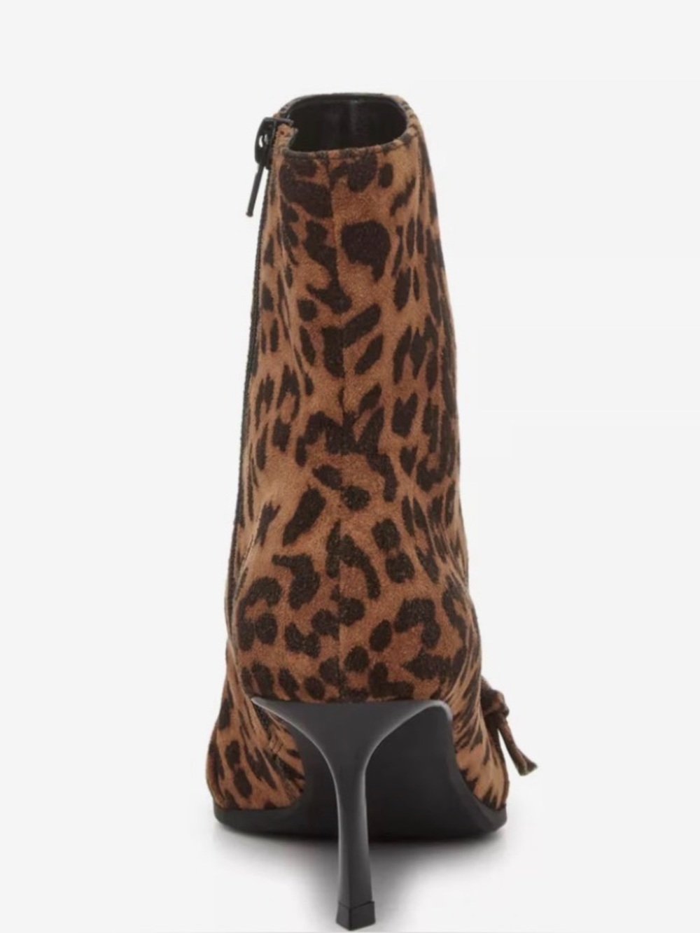 Madden Girl Richie Leopard Pointed Toe Kitten Heel Booties 9 BNIB - Picture 4 of 16